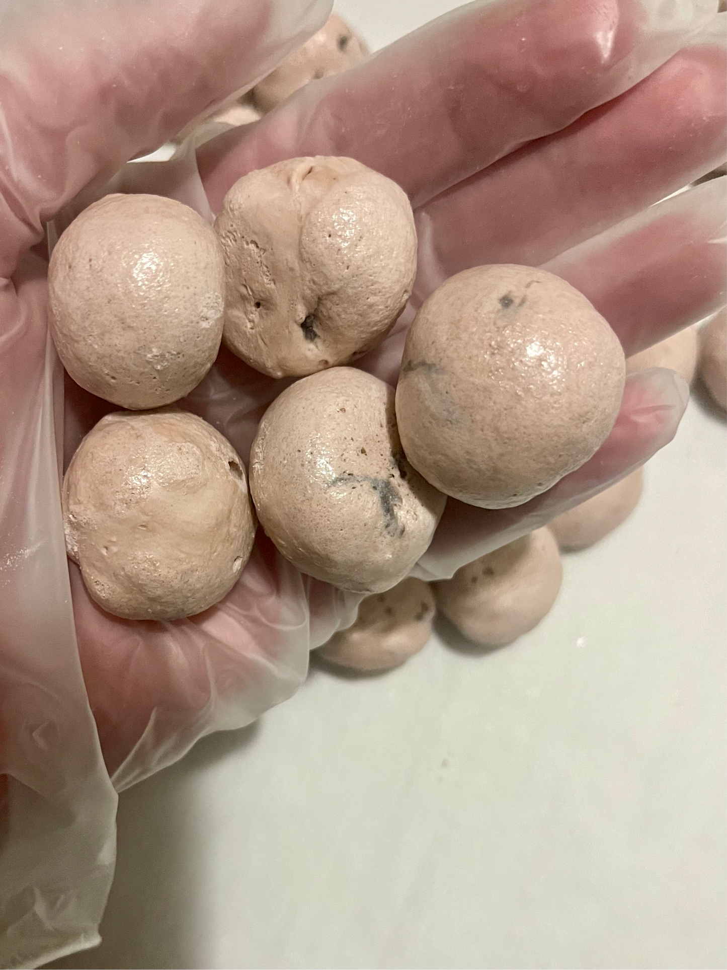 Freeze-Dried Cookie Dough Taffy (Cookie Dough Melts)