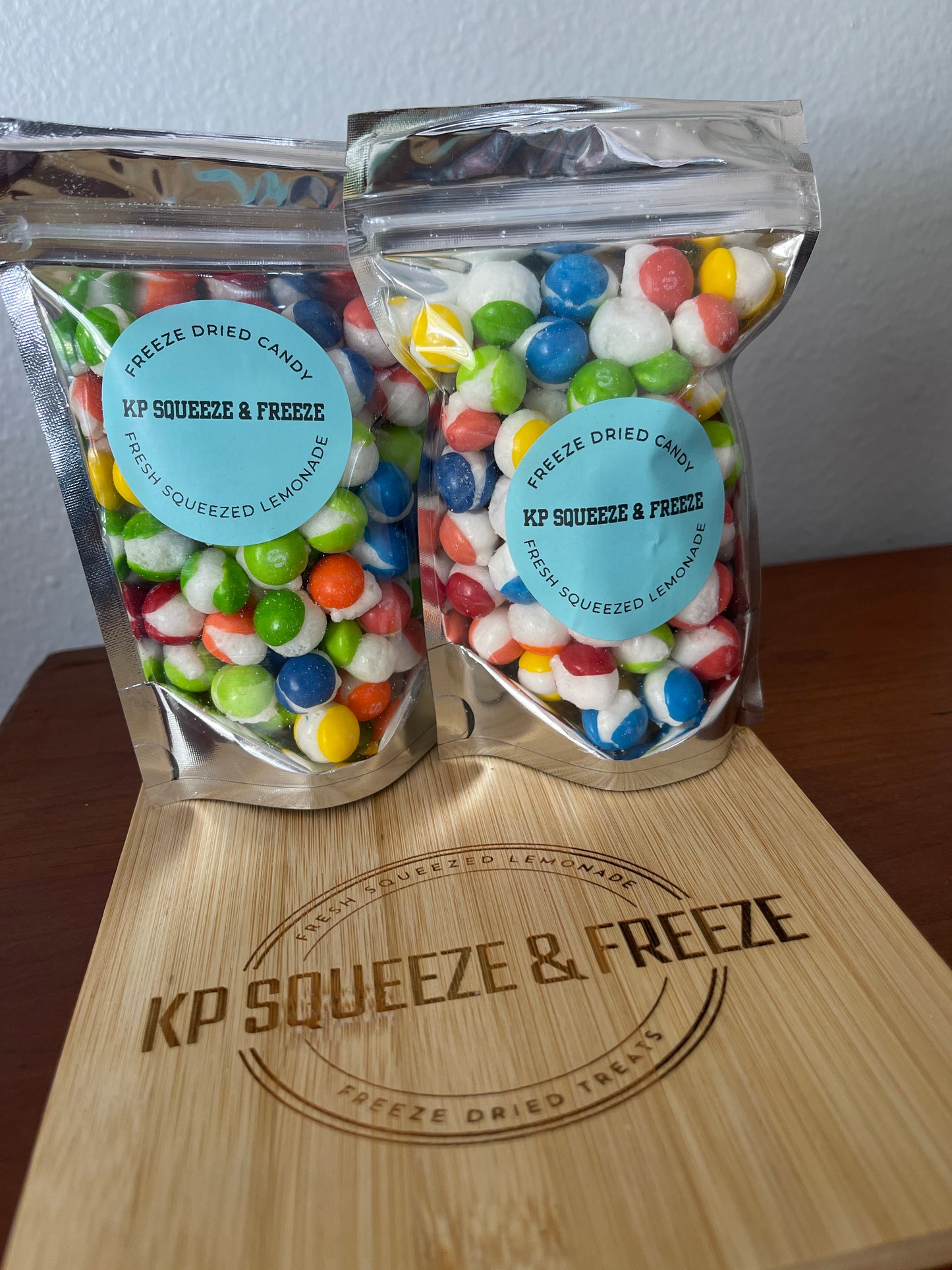 Freeze-Dried Tropical Berry Skittles (Tropical Berry Rainbow Puffs)