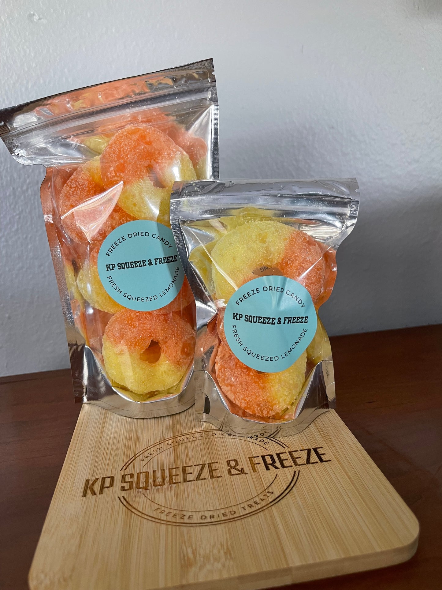 Freeze-Dried Peach Rings (Peachy Ring Puffs)