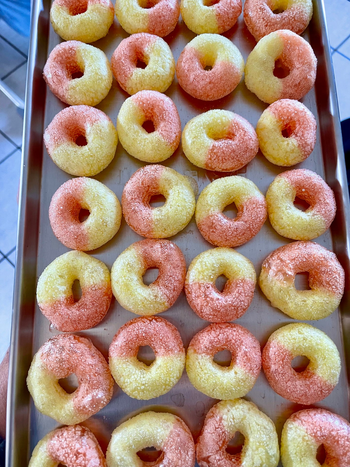 Freeze-Dried Peach Rings (Peachy Ring Puffs)