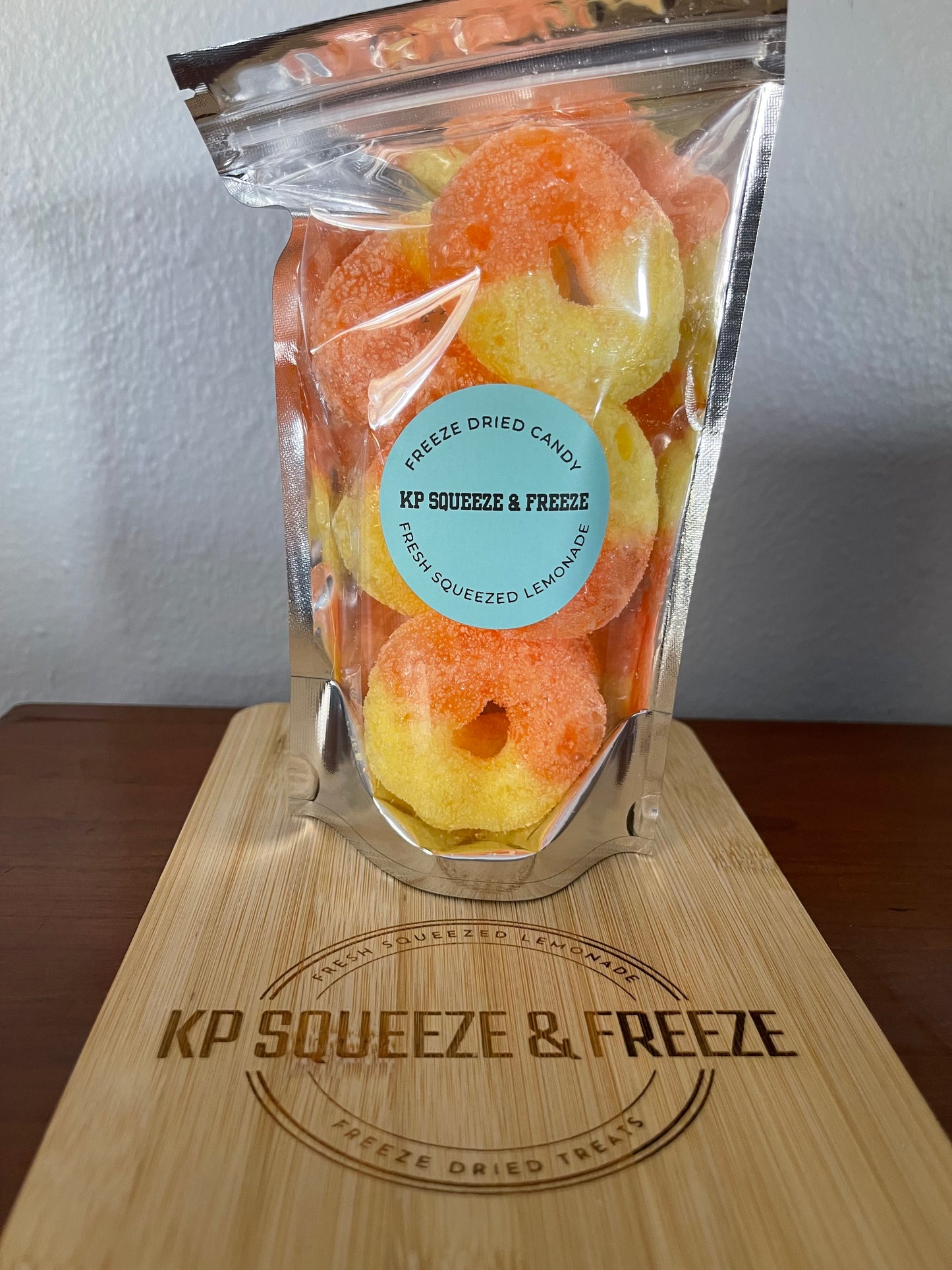 Freeze-Dried Peach Rings (Peachy Ring Puffs)