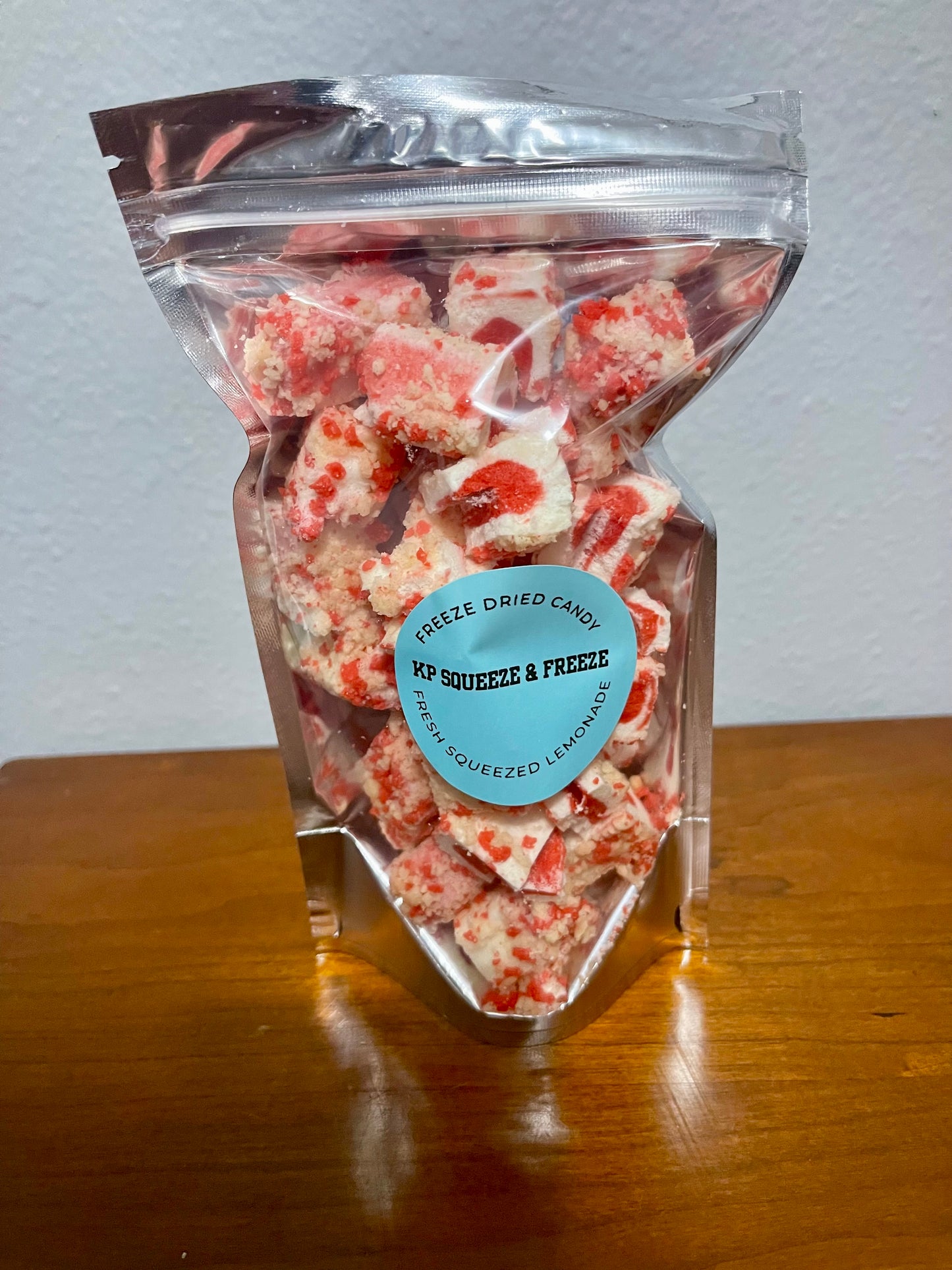 Freeze-Dried Strawberry Short Cake Ice Cream Bites