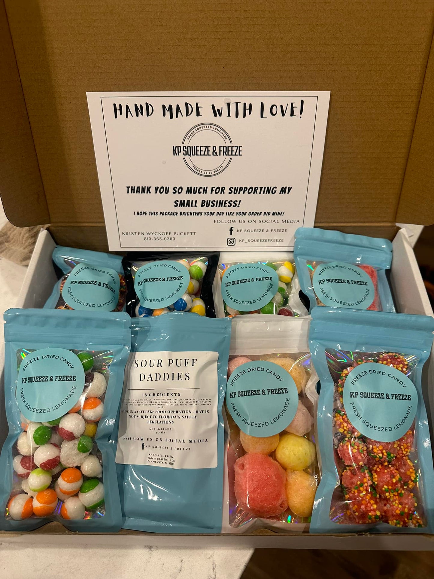 Freeze-Dried Sample Box!