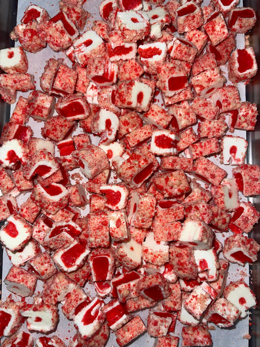 Freeze-Dried Strawberry Short Cake Ice Cream Bites