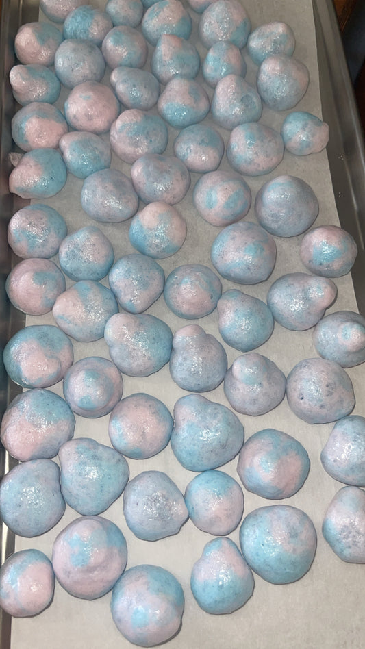 Freeze-Dried Cotton Candy Saltwater Taffy (Cotton Candy Melts)